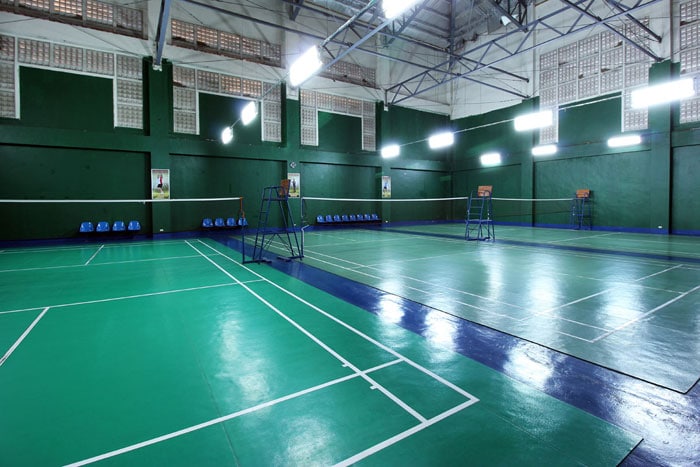 sports clubhouse badminton court
